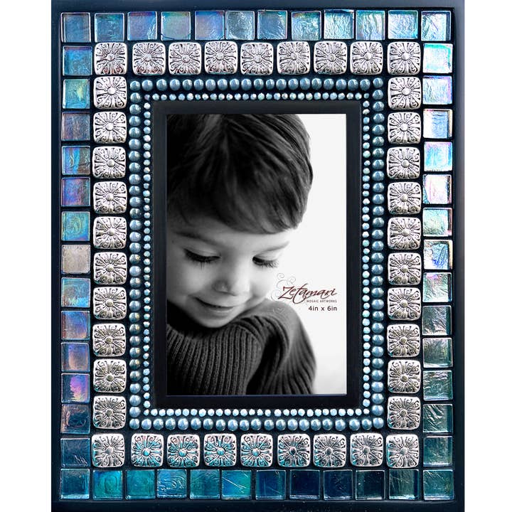 Picture Frame: Moonlight Shimmer for wholesale by Zetamari Mosaic Artworks