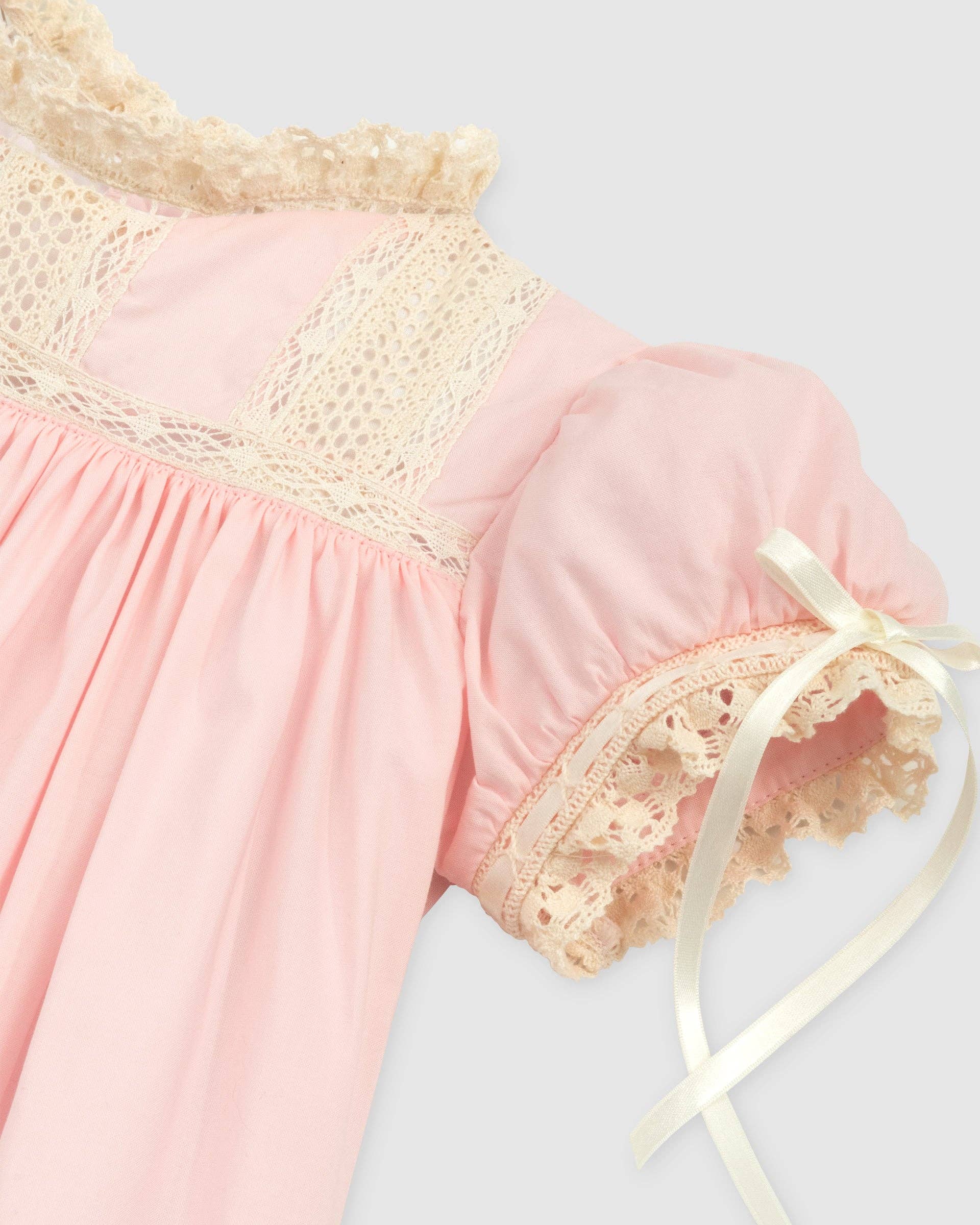 Posh Pickle - Vente Robe – enfant - Robe Héritage à Manches Roses Bristol14