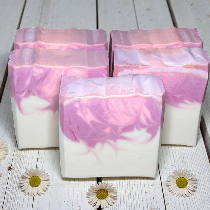 Blossom Vegan Soap Loaf for wholesale by Wicks 'n Lotions