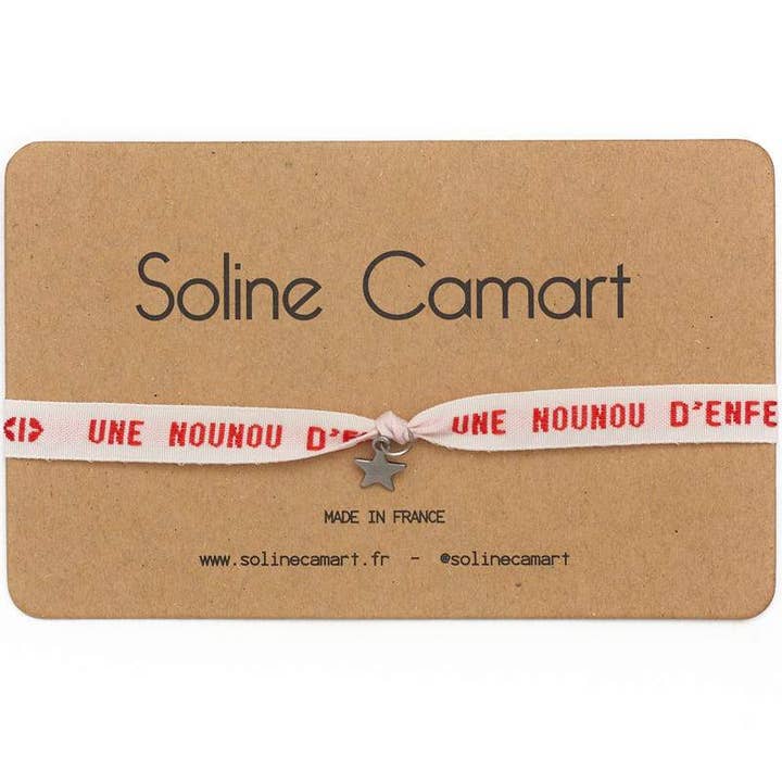UN NOUNOU D'ENFER med sølvstjerne for engroshandel hos Soline Camart