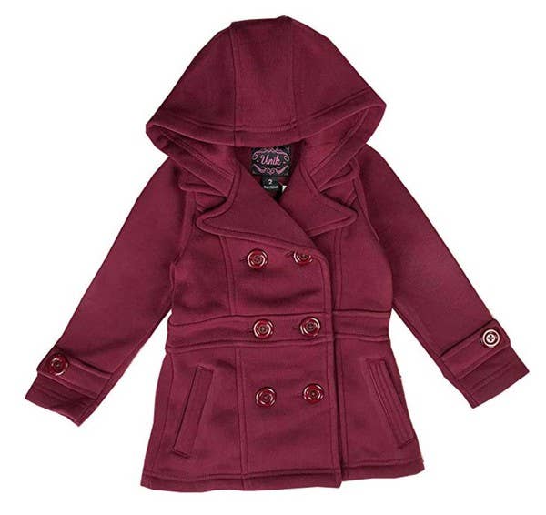 Unik – wholesale Kappa - Barn – Unik Flickors Fleecejacka med Huva 2-46