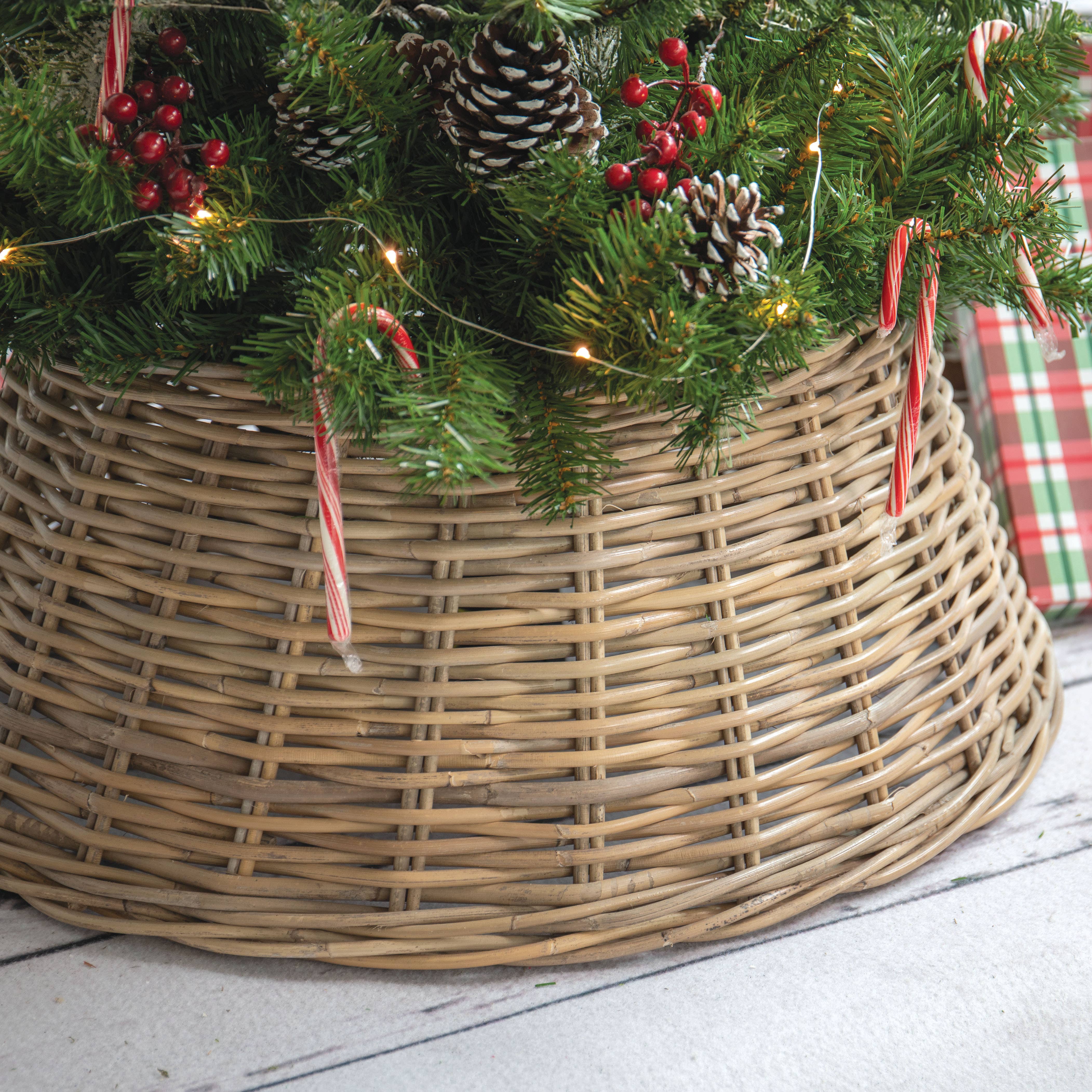 Willow Group - Wholesale Decorative Tabletop Object - RD RATTAN TREE RING1