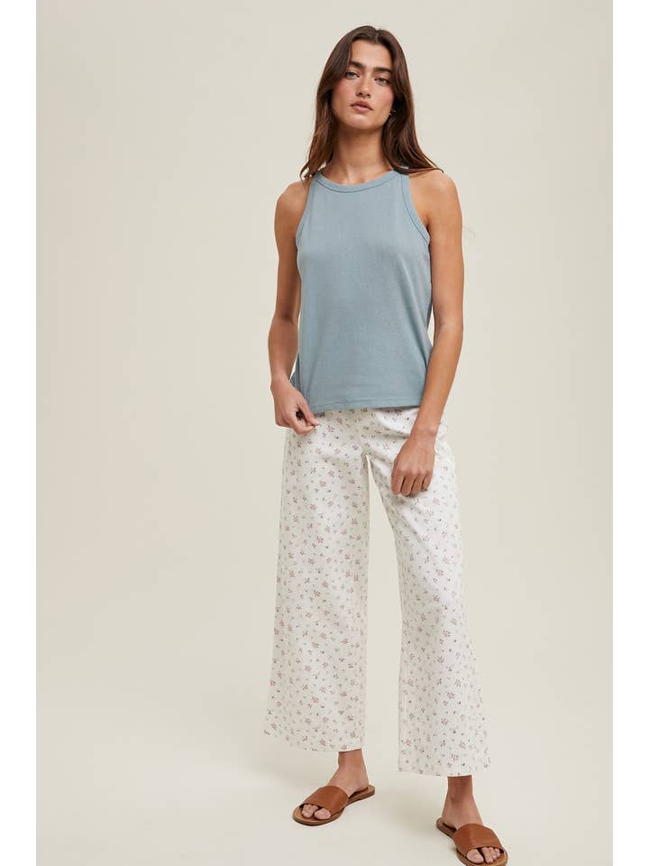 Wishlist Apparel - Wholesale Tank Top - Women's - BASIC HIGH NECK TANK TOP / WL24-95041