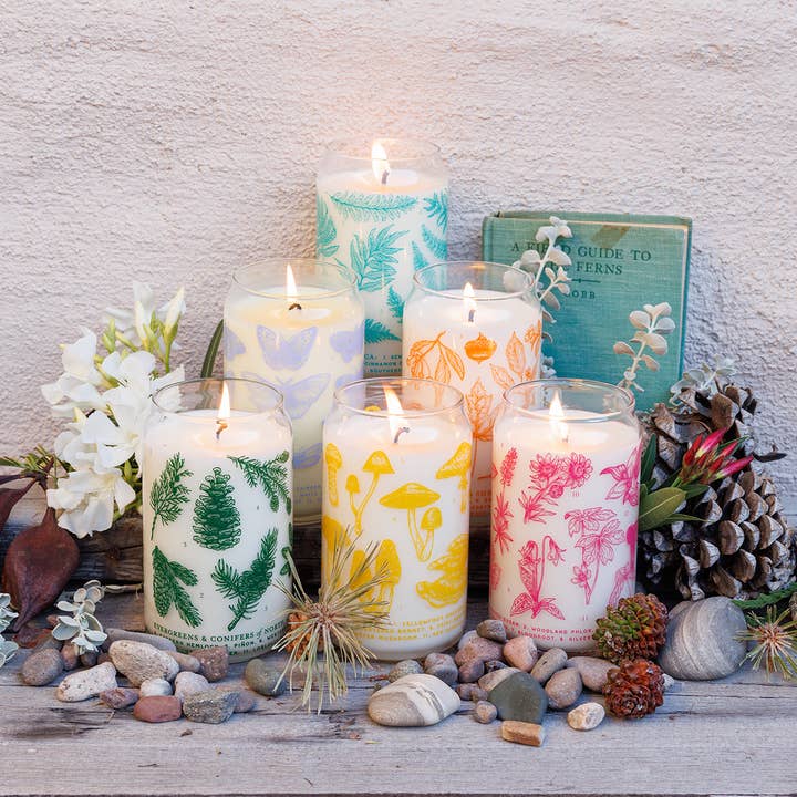 Good & Well Supply Co. - Wholesale Jar/Filled Candle - Evergreens & Conifers Soy Candle - Forest Floor Collection