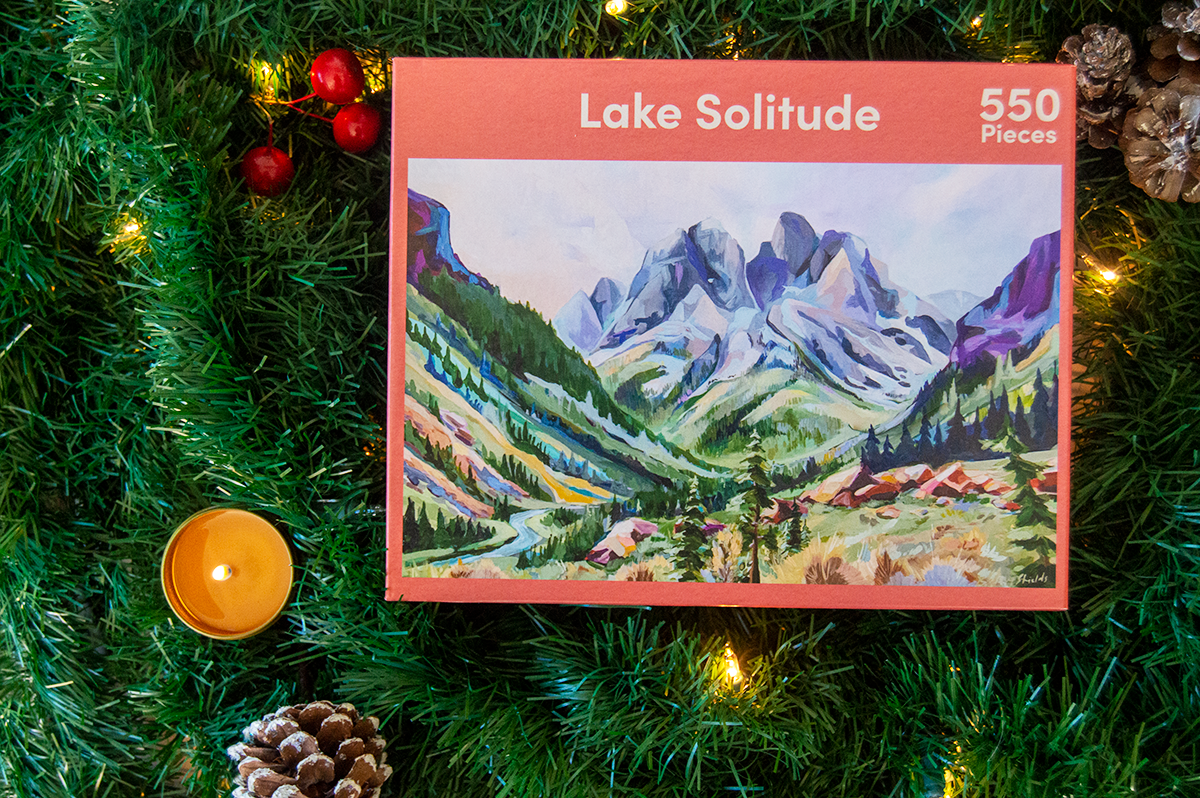 Set It Down - Wholesale Puzzle - Adult - Lake Solitude Puzzle 550 Piece Jigsaw Puzzle6