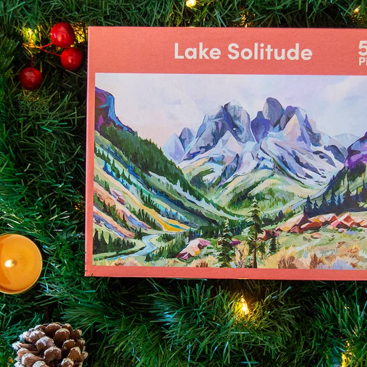 Set It Down - Wholesale Puzzle - Adult - Lake Solitude Puzzle 550 Piece Jigsaw Puzzle6