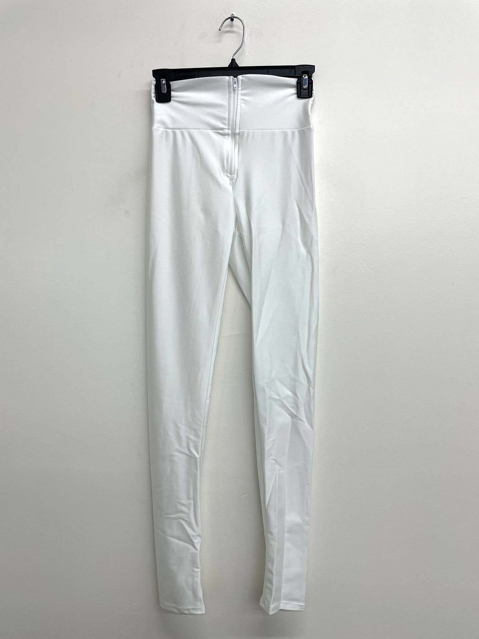 Uptown Apparel - Wholesale Fashion Leggings - Women's - B10484 High Waist Zipper Leggings Dark Colors18