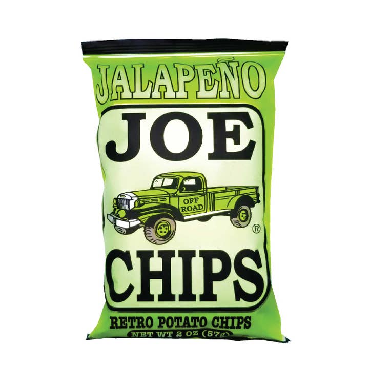 Joe Tea & Joe Chips - Wholesale Chips - Jalapeño - Kettle Chips (2 oz. Bags)1