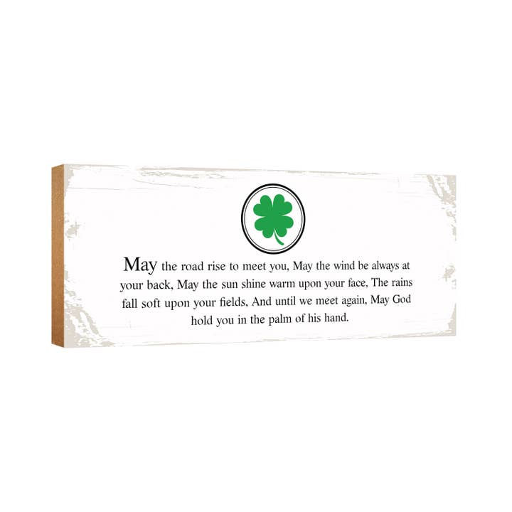 Human Memorial Shelf Sitter: May the Road Rise To Meet You for wholesale by LifeSong Milestones