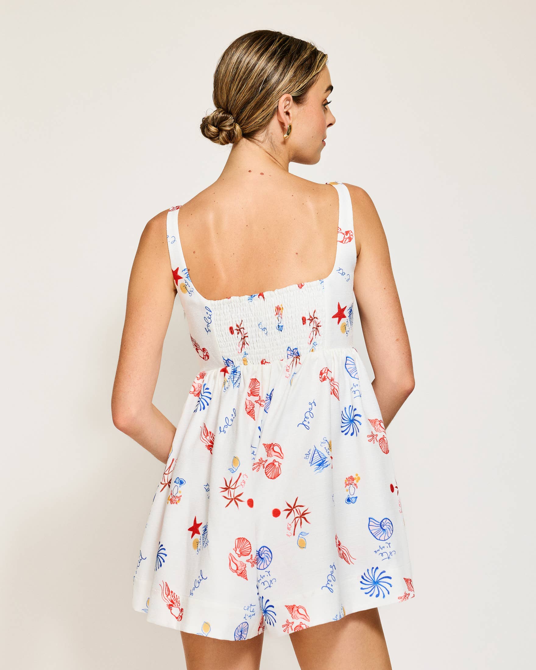 WIT MULTI REETA ROMPER voor groothandel op Faire1