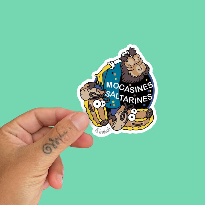 See my vest Limited edition vinyl sticker by la barbuda for wholesale by La Barbuda - No U.S. custom fees