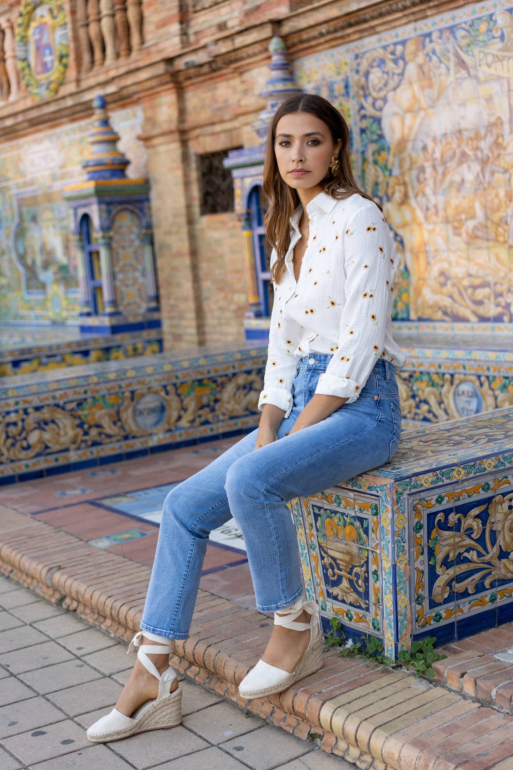 ONADO – calças de ganga - Mulher por atacado – Jean Droit - Dairine8