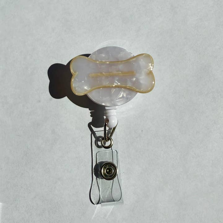 COLETTE BERNARD - Wholesale Badge Accessory - Women's - Bone Badge Reel1
