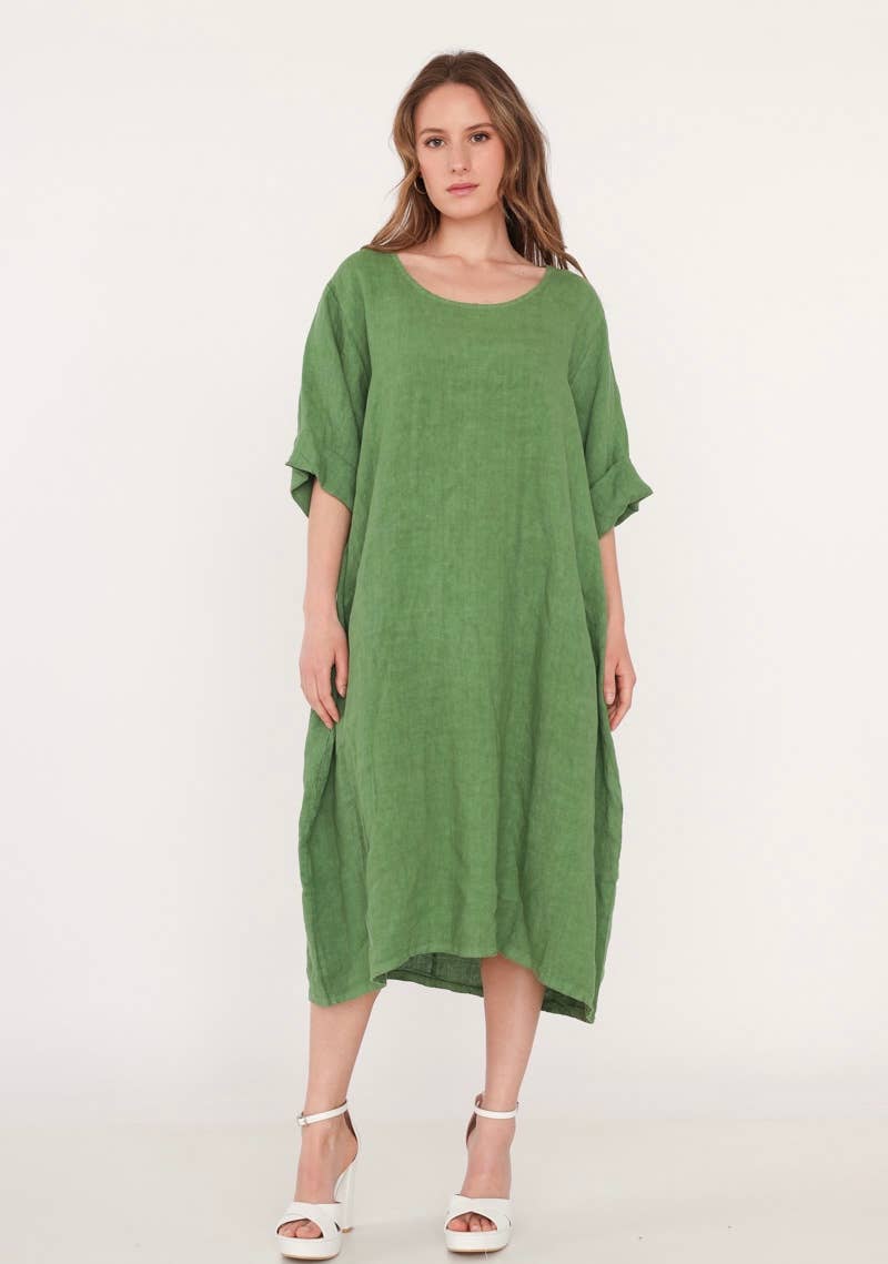 LINEN & COTTON HOUSE – Großhandel Kleid – Damen – Leinenkleid 167 Frühling Sommer Kollektion37