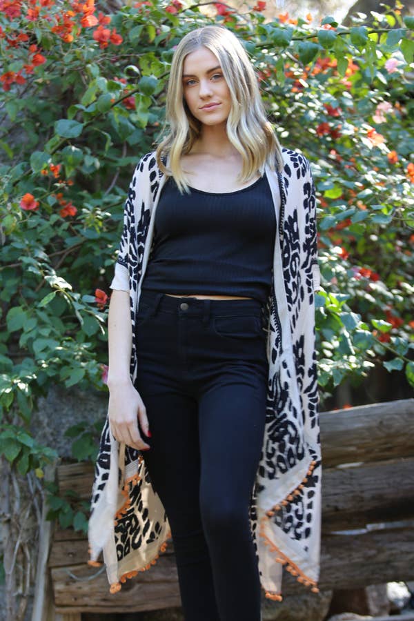 ANGIE - Vendita all'ingrosso Kimono - Donna - X2W48-BR9615