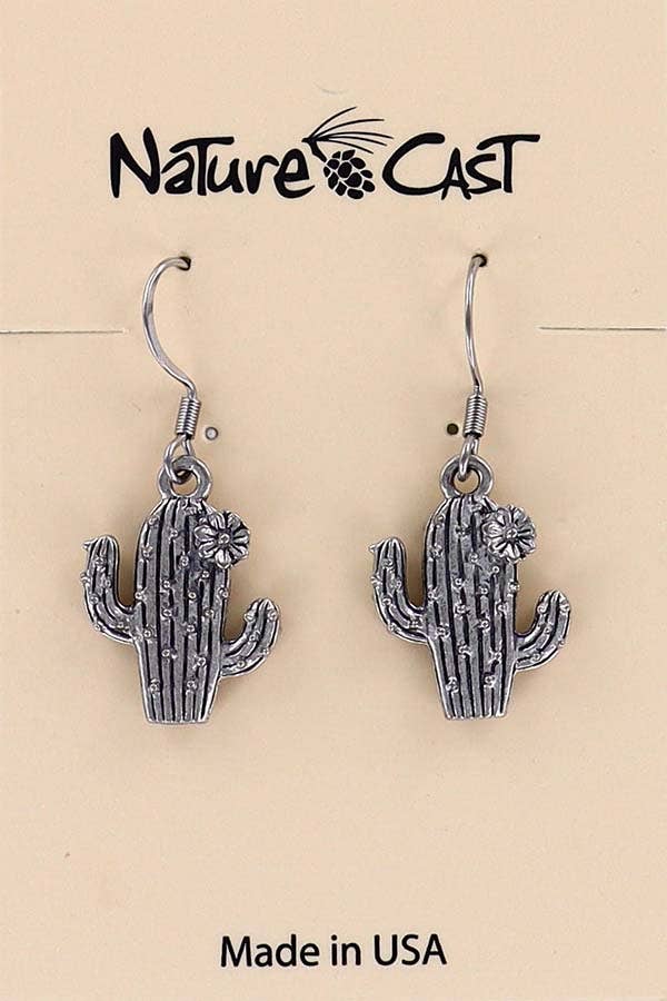 Nature Cast - Wholesale Dangle Earrings - 21158 Earring dangle Saguaro0