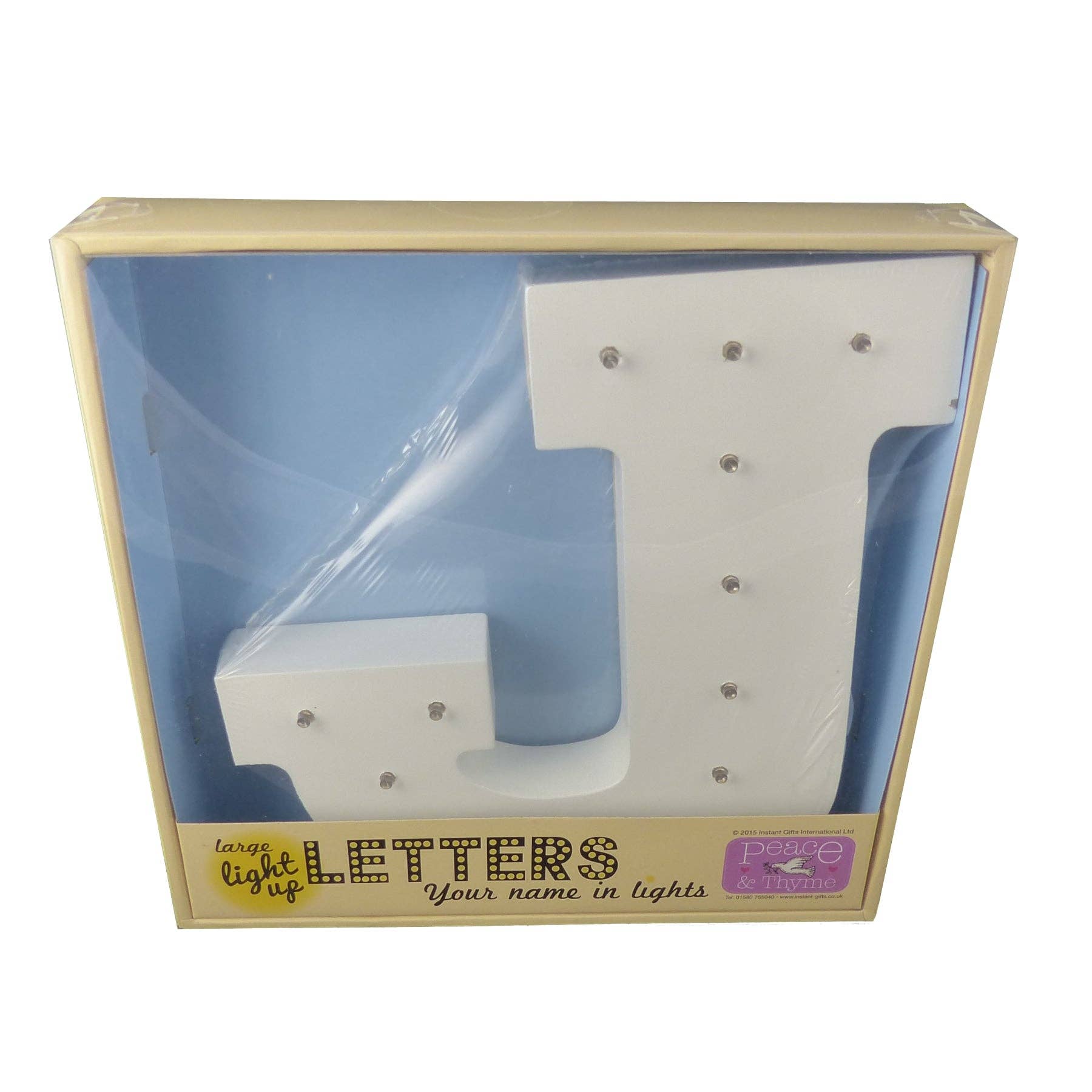 Instant Gifts International - Vente Pancarte - Grandes lettres lumineuses10