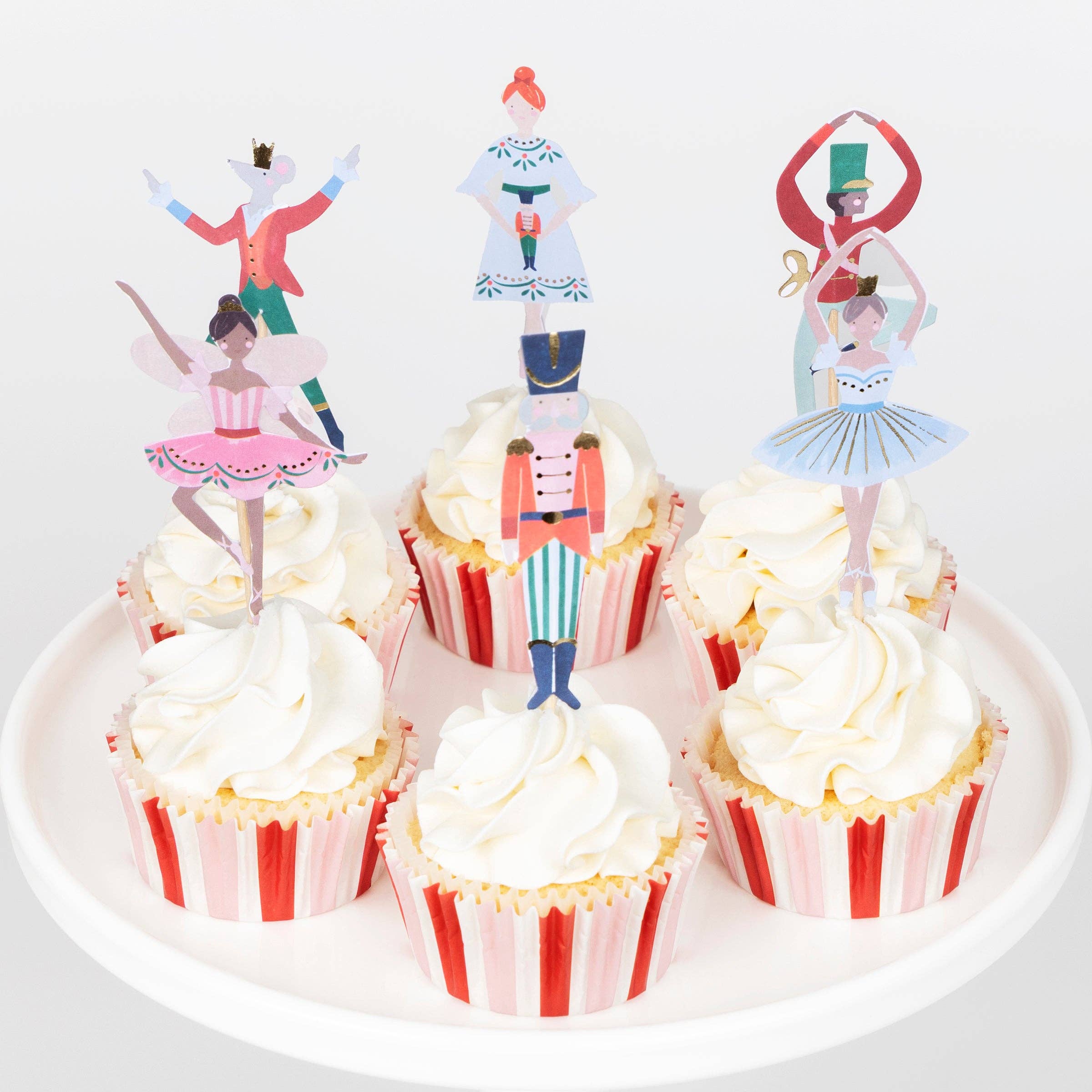 Meri Meri - Wholesale Cake/Cupcake Topper - Nutcracker Ballet Cupcake Kit3