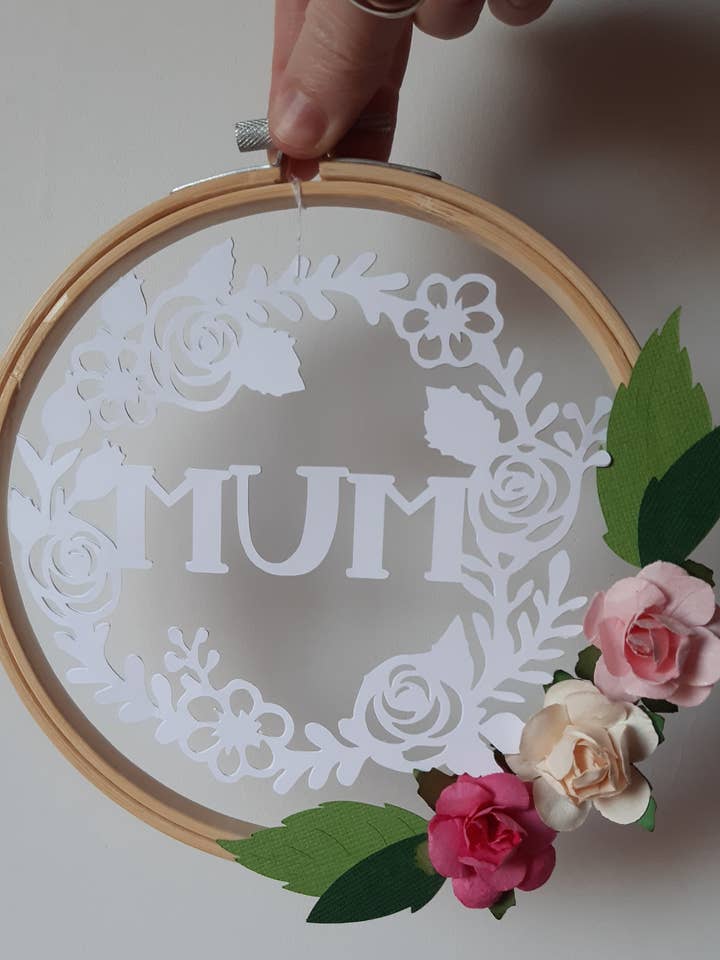 Mum - mothers day hoop for wholesale by PaperKins