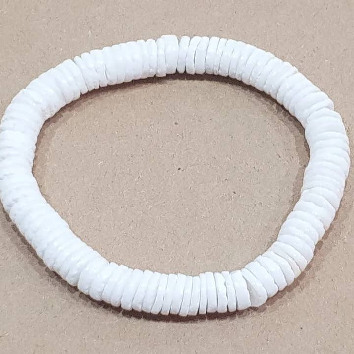 Shell bracelet 8mm / SG-0292 für den Großhandel von Gloria-Maris