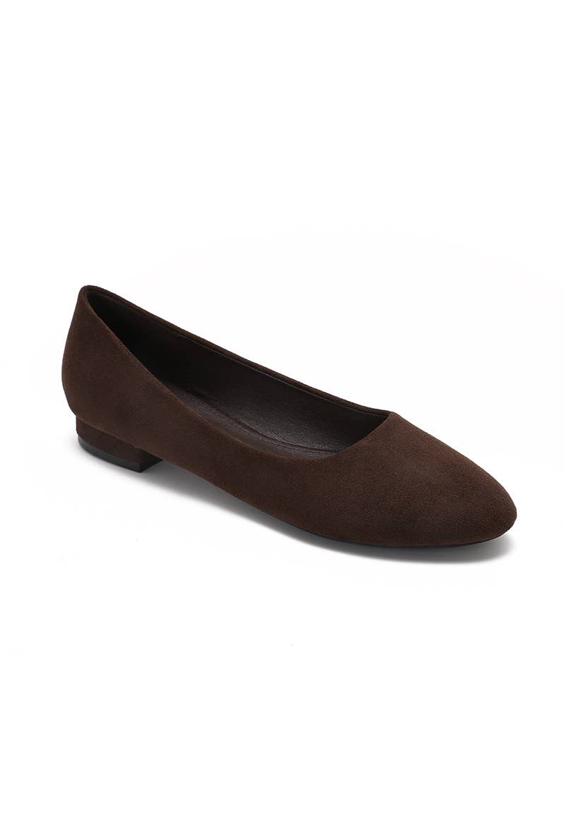 Joia Paris - Wholesale Low Heels - Women's - Classic round-toe ballet flats H8-1037E16