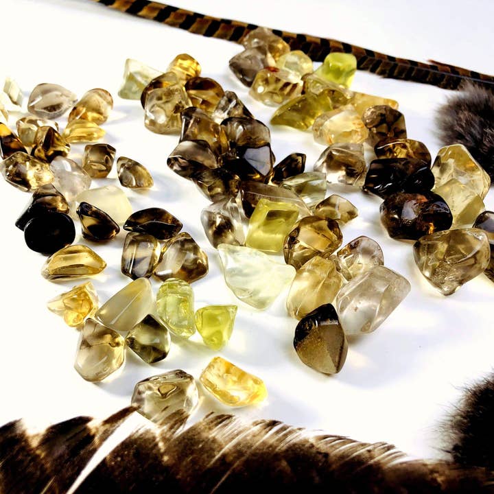 Rock Paradise - Wholesale Spiritual Stone/Crystal - Crystal Citrine - Tumbled Polished Natural Citrine by Weight6