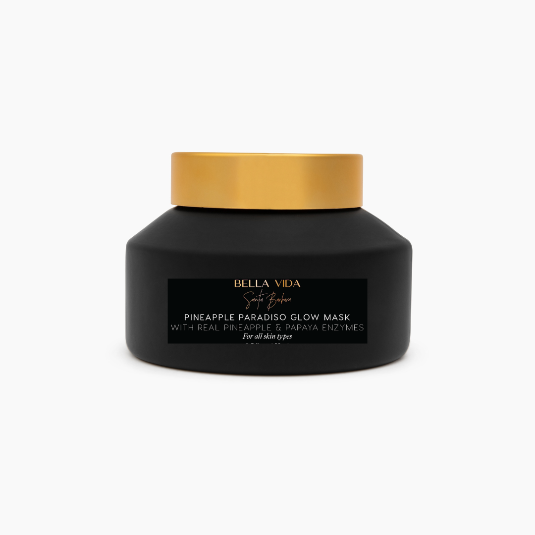 Bella Vida Santa Barbara - Vendita all'ingrosso Maschera viso - Maschera Luminescente Pineapple Paradiso – Formato Backbar3