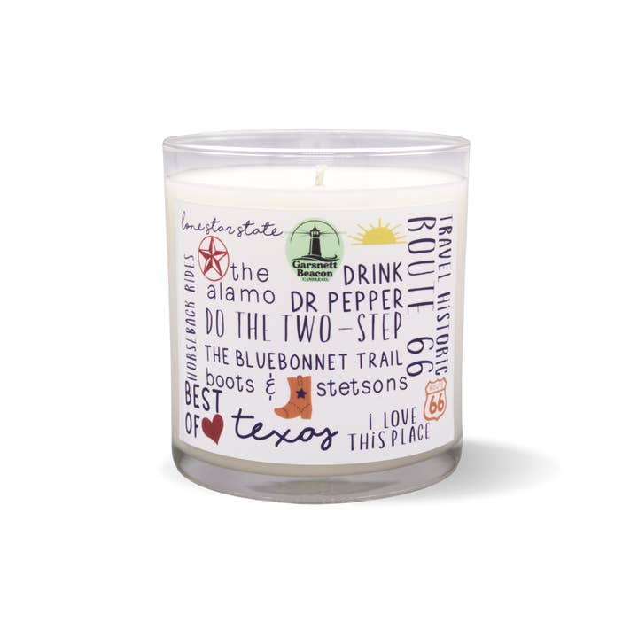 Garsnett Beacon Candle Co. - Wholesale Jar/Filled Candle - Texas - Things to Do Scented Candle2