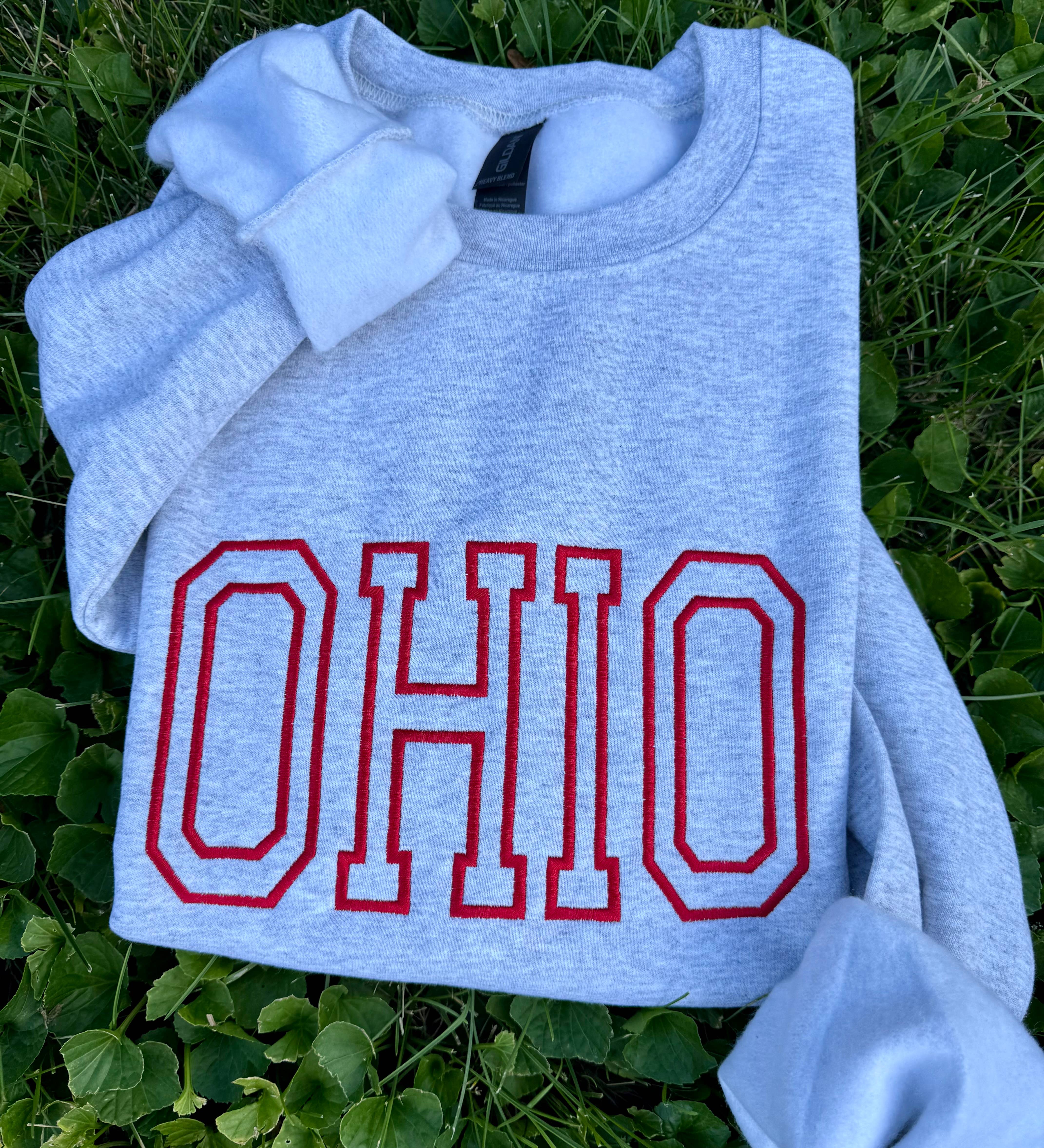 Basil & Burch - Wholesale Sweatshirt - Women's - Ohio embroidered crewneck 3