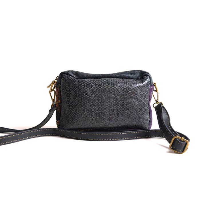 Sac Cuir Diana Patchwork made in Italy pour la vente par ZEEN