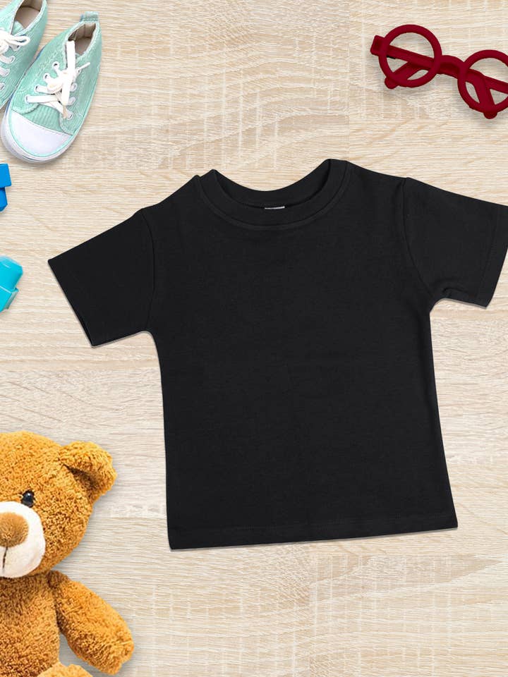 Short Sleeve Cotton Baby T-Shirt Unisex 6-PACK wholesale for your store