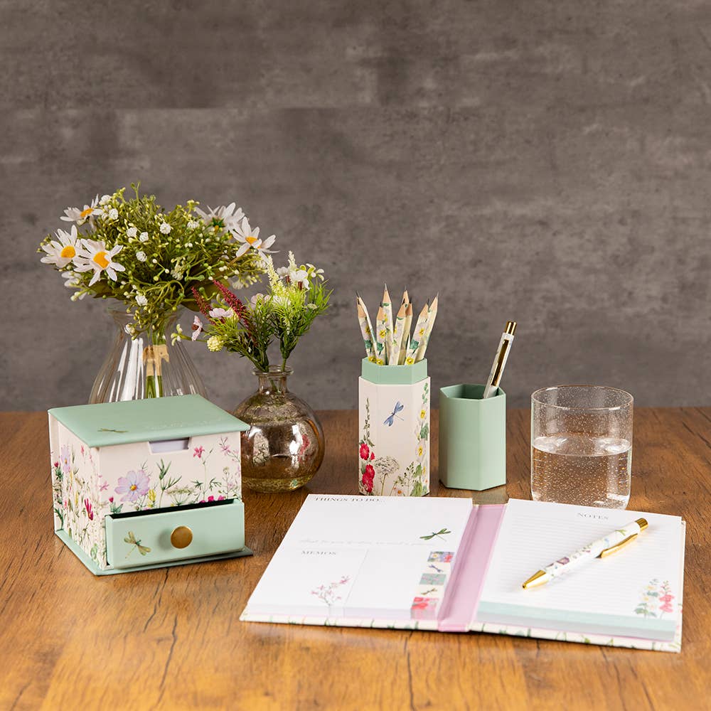 The Gifted Stationery Company - Wholesale Desk Organizer - Memo Cube - Wild Harmony3