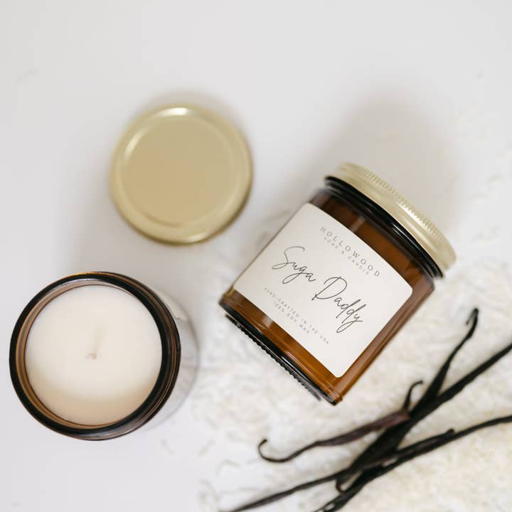 HOLLOWOOD FRAGRANCE - Wholesale Jar/Filled Candle - SUGA DADDY | CANDLES3