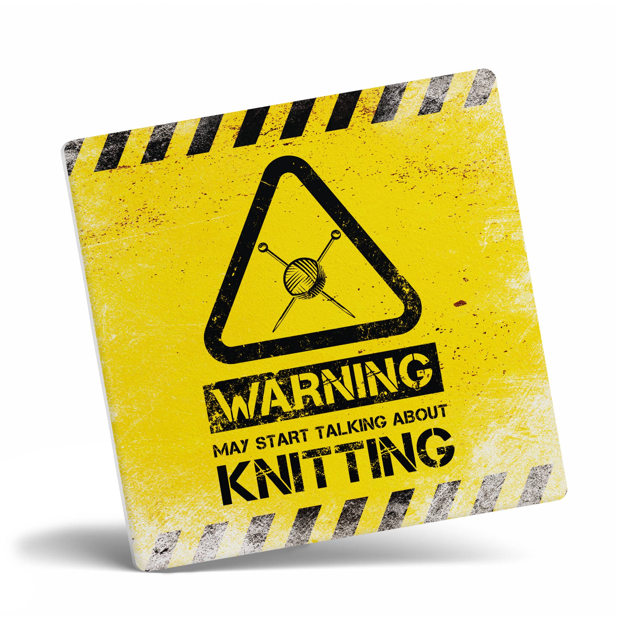 Mug Monster - Vente Tasse à café - Tasse à tricoter avec inscription « Warning May Start Talking About19