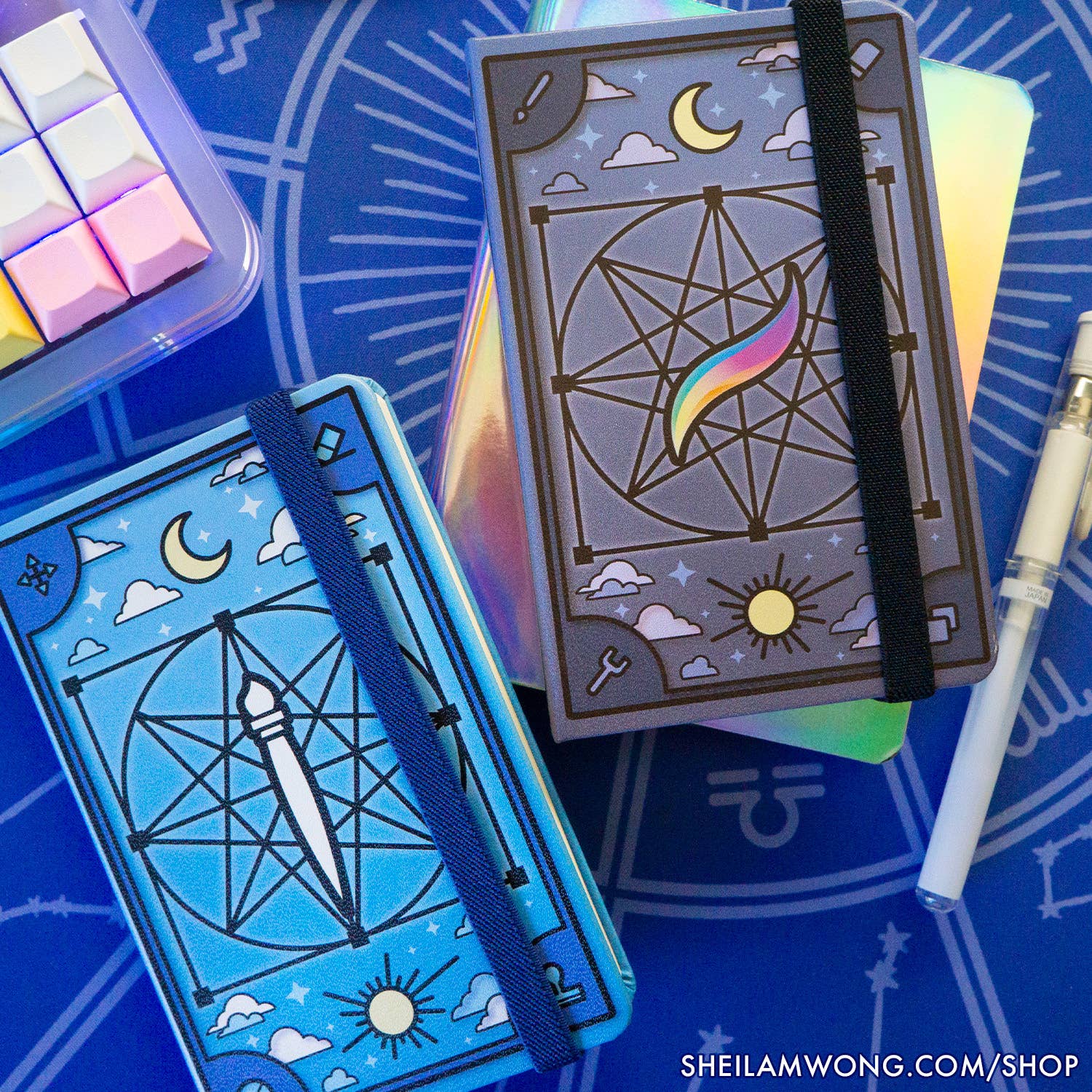 Sheila Wong - Wholesale Journal/Diary - Photoshop Spellbook - A6 Dot Grid Notebook2