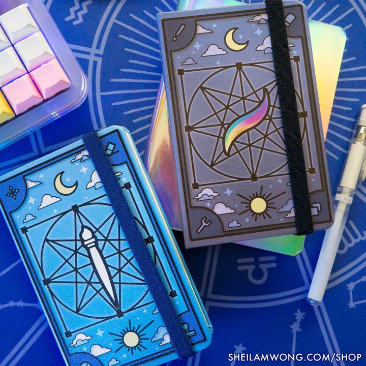 Sheila Wong - Wholesale Journal/Diary - Photoshop Spellbook - A6 Dot Grid Notebook2