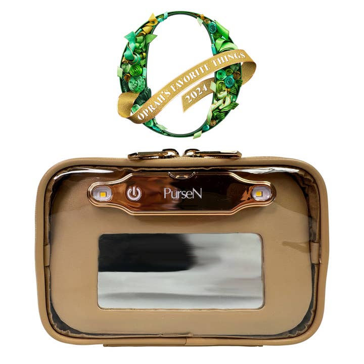 LITTMINI • Lighted Mirror Case • Nude for wholesale by PurseN (new)