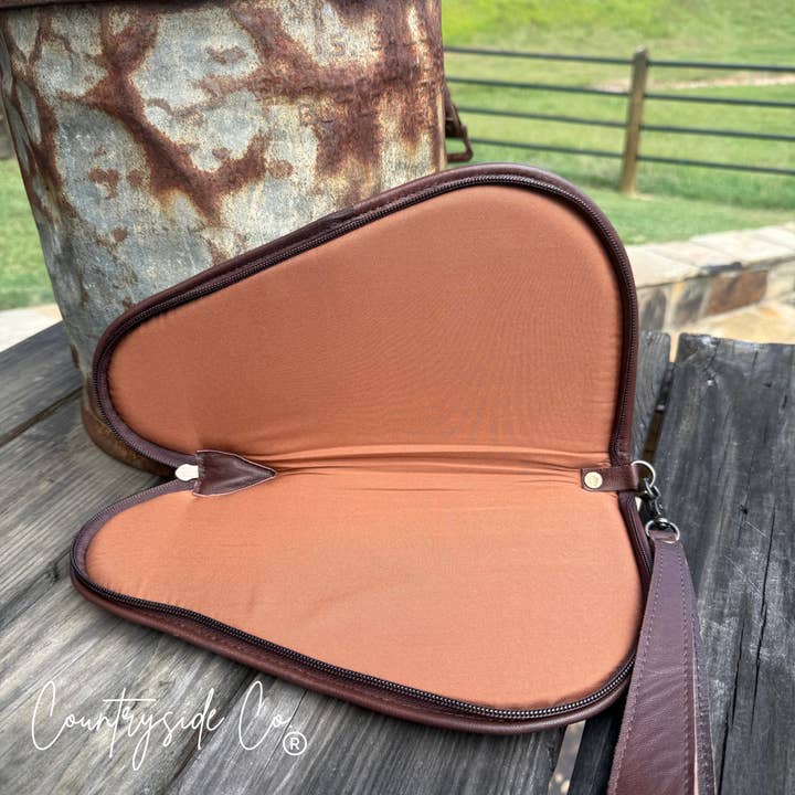 Texas Western Cowhide Bags and More - Wholesale Crossbody Bag - Women's - Tooled Leather and Cowhide Carry Case 2