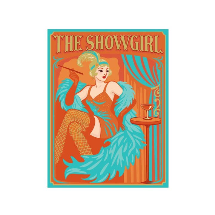 The Showgirl (Taylor Inspired) Fridge Magnet for wholesale by Kalan