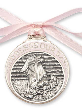 Baby i krubba medalj för wholesale av Tony’s Jewelry