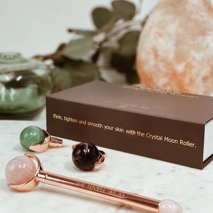 The Temple Wolf – wholesale Face/beauty roller – Crystal Roller