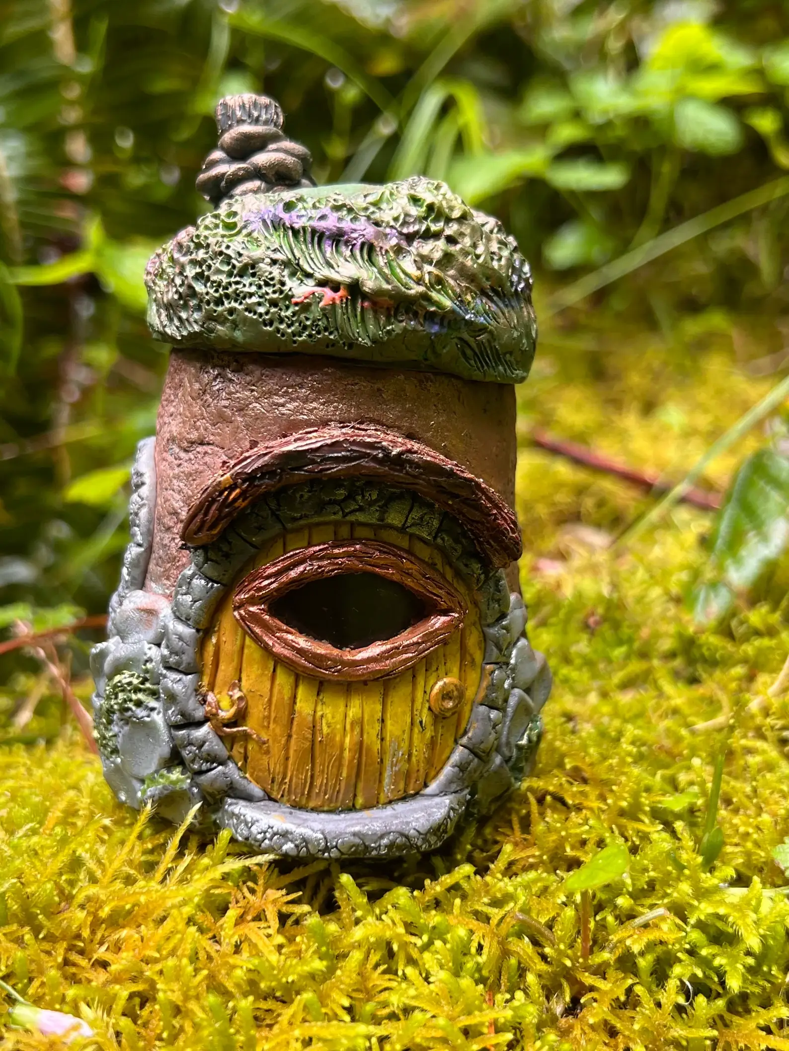The Woodland Wandolier - Wholesale Decorative Jar - Hobbit House Jar Trio – Assorted Forest Doors5