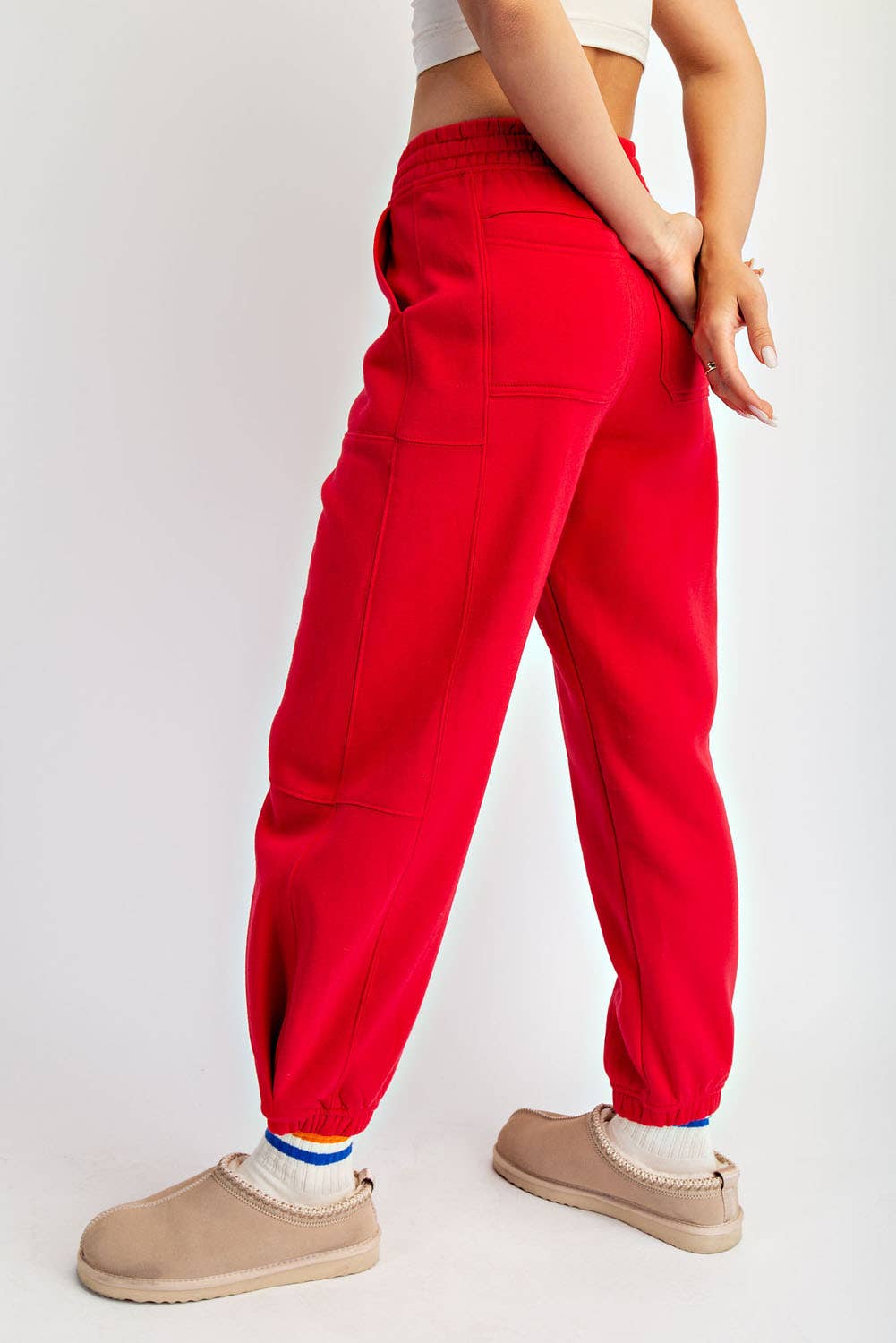 Rae Mode - Wholesale Athletic Pants - Women's - FLEECE COCOON JOGGER SWEATPANTS19