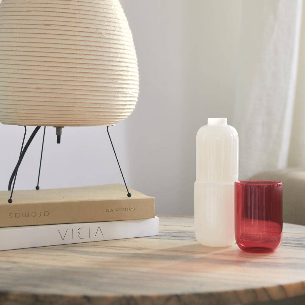 Balvi - Wholesale Water Bottle - Botella & Vaso, Water Pill, 550 ml, white/pink10