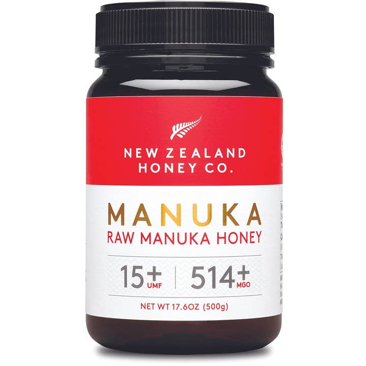 Raw Manuka Honey Certified UMF 15+ | MGO 514+ | 17.6 Oz for wholesale by New Zealand Honey Co.