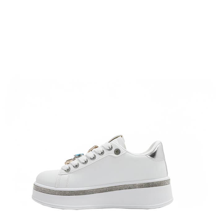 Nicole Lee USA - Vendita all'ingrosso Sneakers di tendenza - Donna - SNEAKERS CON PIETRE ALLA MODA13