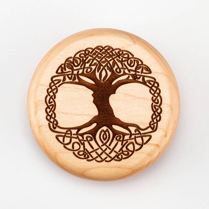 Woodland Woodworx - Wholesale Musical Instrument - Round Pocket Shaker, Handcrafted Percussion Instrument15