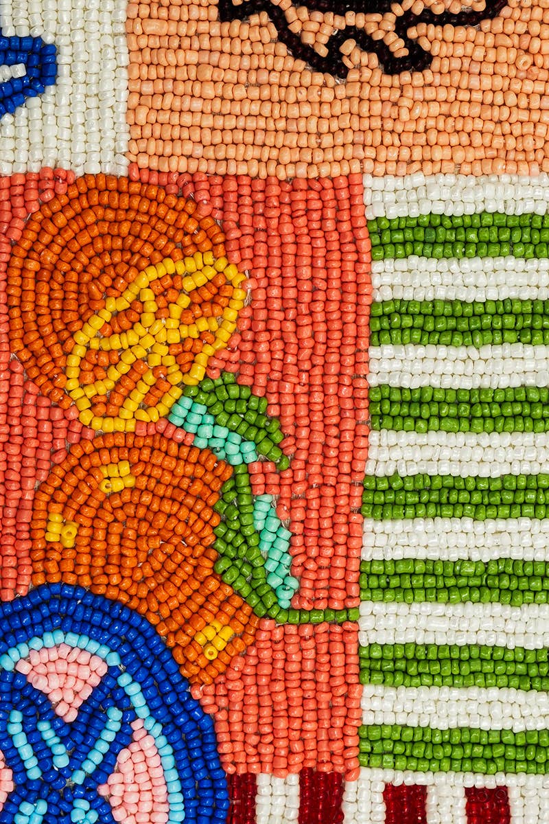 America & Beyond - Wholesale Shoulder Bag - Women's - Sun & Sea Beaded Shoulder Bag1