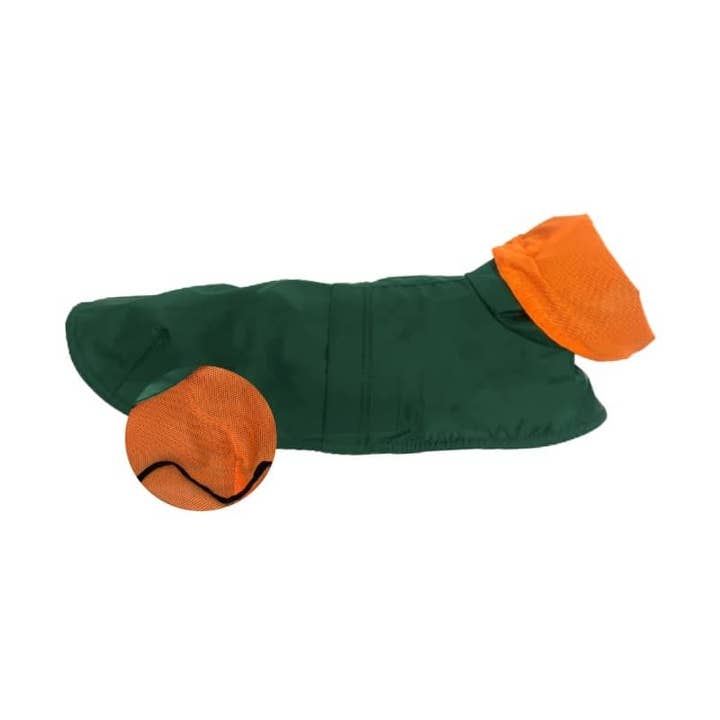 tQel dog trends - Wholesale Pet Raincoat - Dog - Tintin Air Green Raincoat4