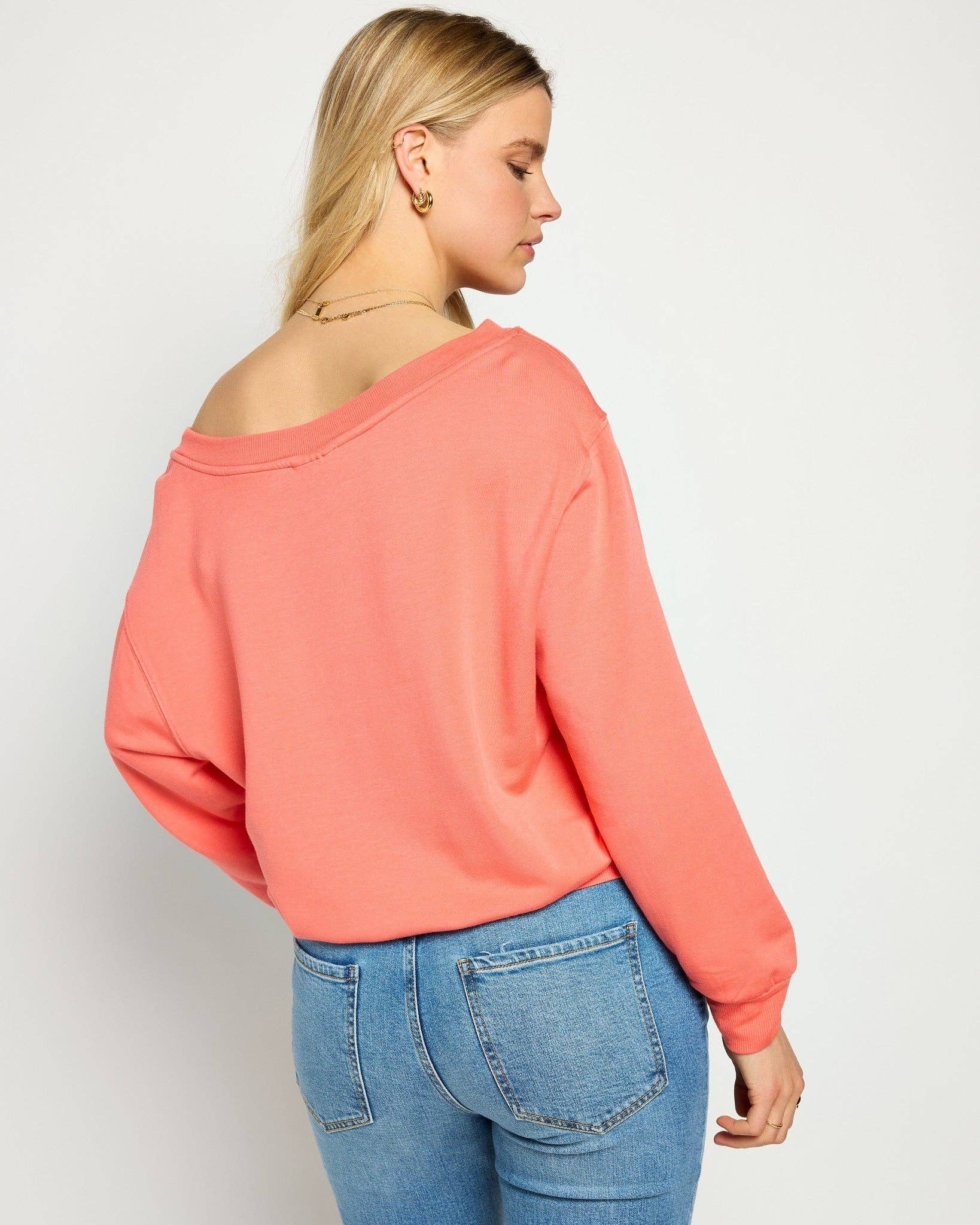 Seventy Eight and Sunny (SEAS) - Wholesale Sweatshirt - Women's - Brooksville One Shoulder Sweatshirt28